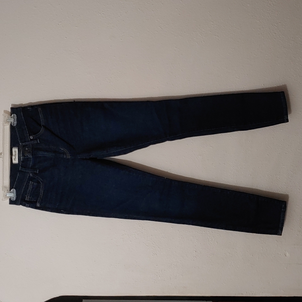 Madewell Women's Size 26 Waist 9" Mid-Rise Skinny Jeans